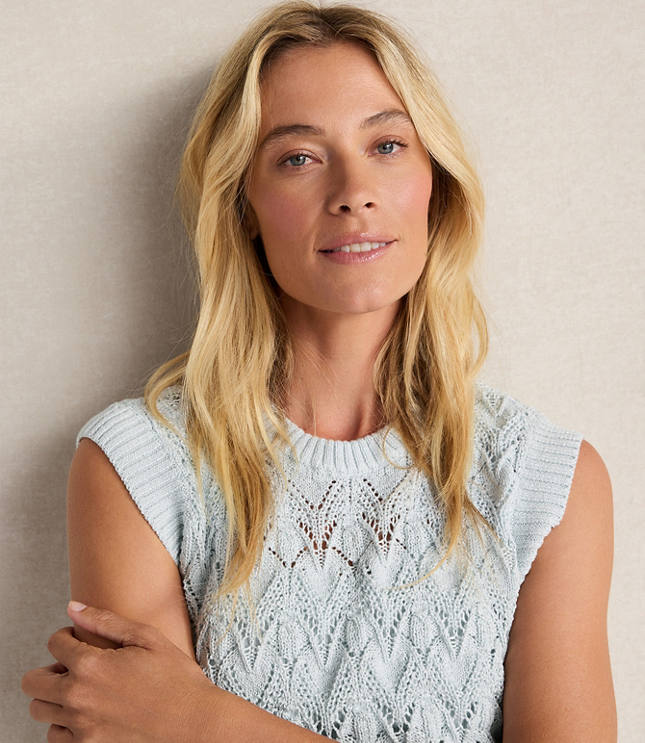 HWW CHAIN POINTELLE VEST carousel Product Image 3