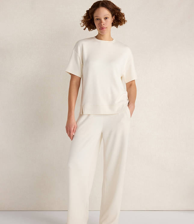 Haven Well Within Soft Knit Relaxed Barrel Leg Pants carousel Product Image 2