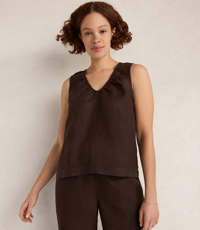 Haven Well Within Linen U-Neck Tank