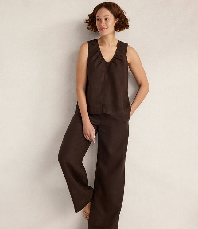 Haven Well Within Linen U-Neck Tank