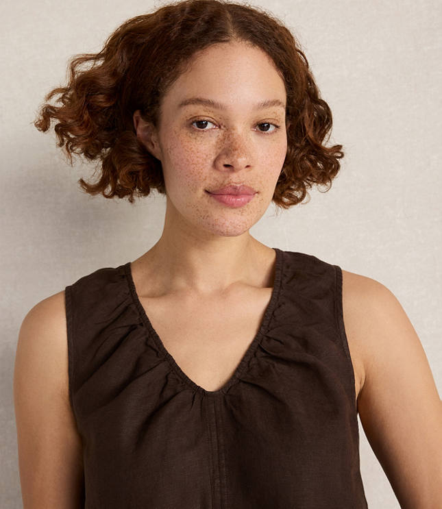 Haven Well Within Linen U-Neck Tank
