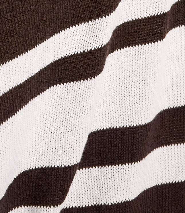 HWW LINEN CTTN STRIPED CREW W JSY ROLL