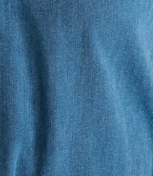 Haven Well Within Organic Cotton Denim V-Neck Belted Top
