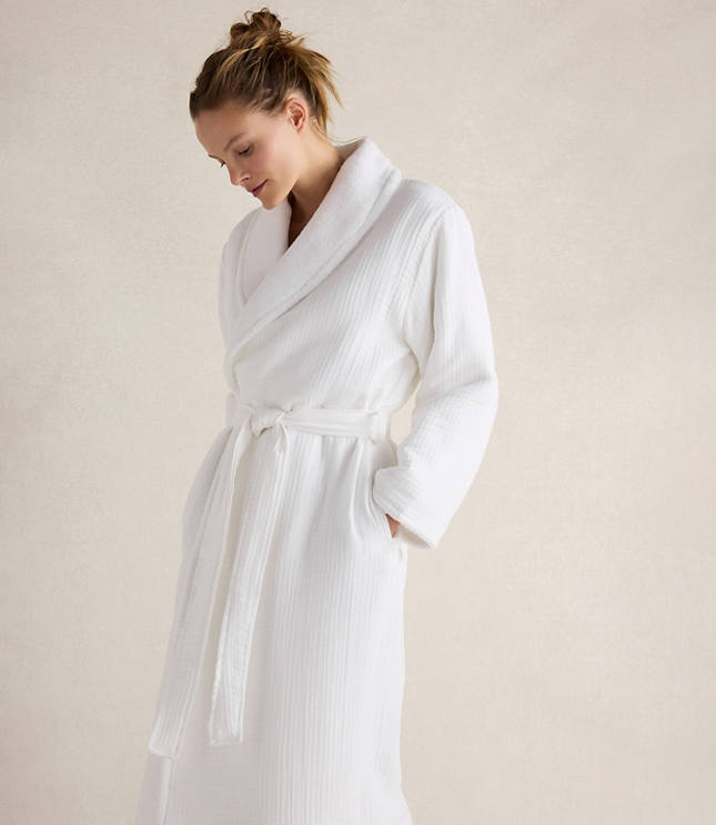 Haven Well Within Cotton Gauze Plush Robe carousel Product Image 2