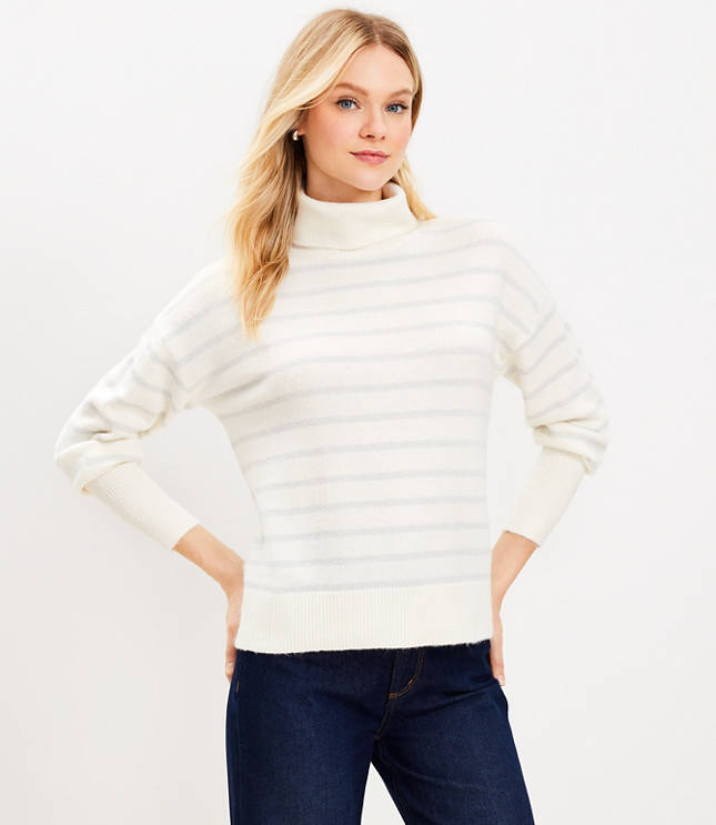 Ribbed Collared Sweater