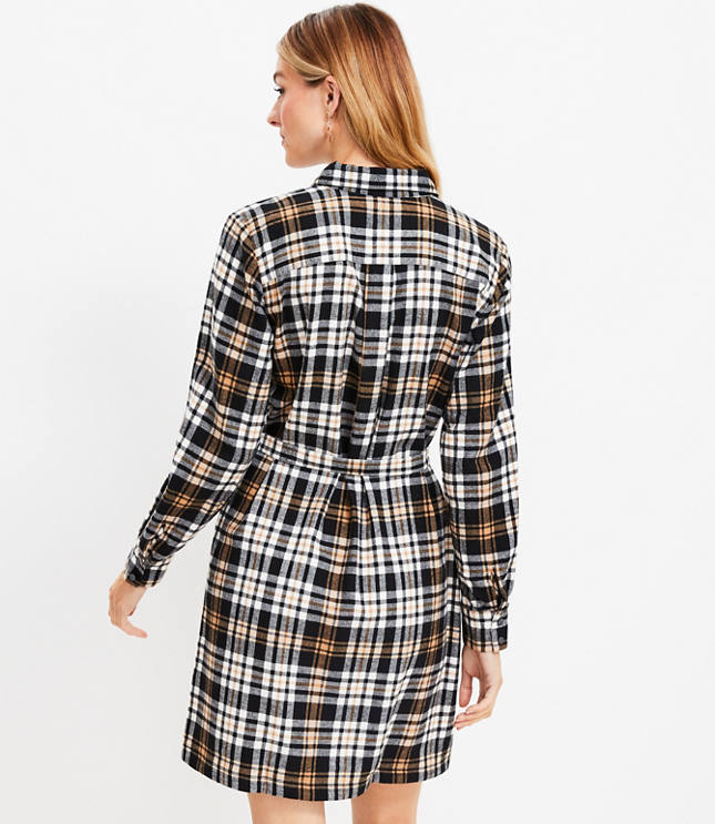 PLAID Shirt Dress