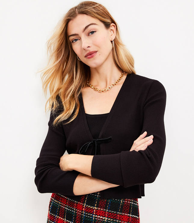 ANDMARY Ashley ribbon cardigan アンドマリー Ashley ribbon cardigan