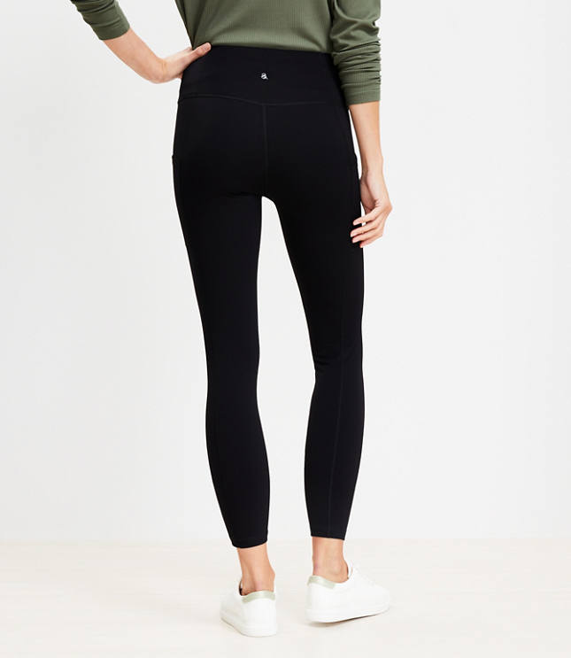 Ann Taylor LOFT Solid Black Leggings Size M (Petite) - 66% off