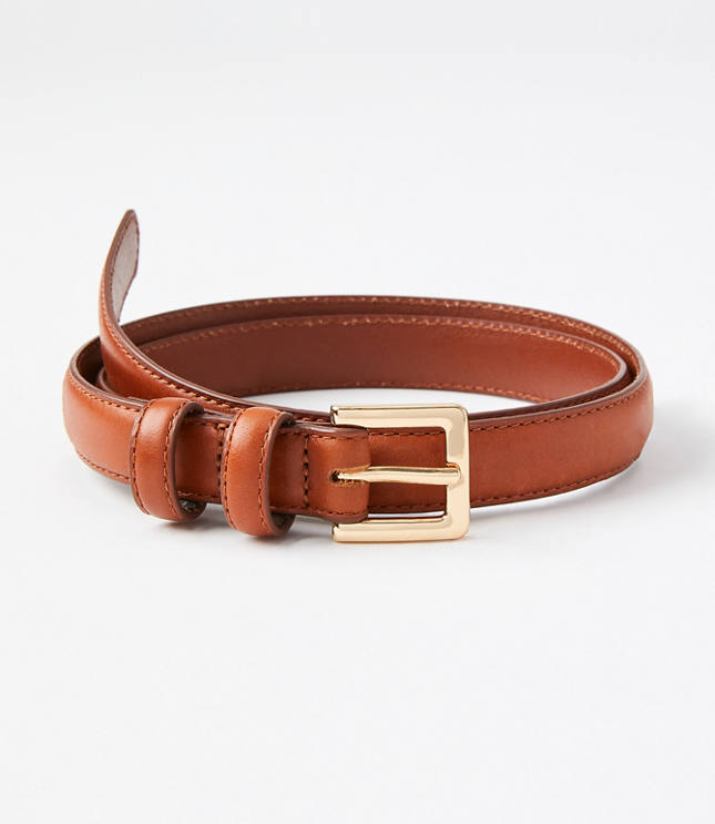 Leather Belt Lounge Chair | Brown