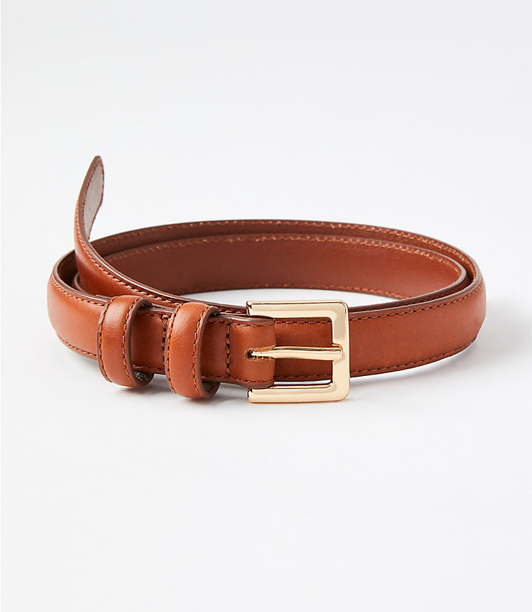 Refined Leather Belt image number null