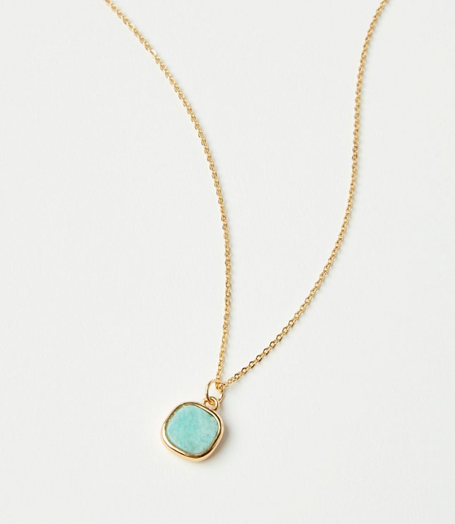 Rounded Square Necklace image number null