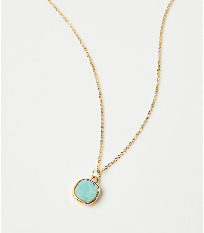 Rounded Square Necklace