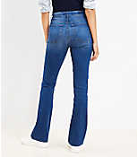 Petite Mid Rise Boot Jeans in Vintage Dark Wash carousel Product Image 3