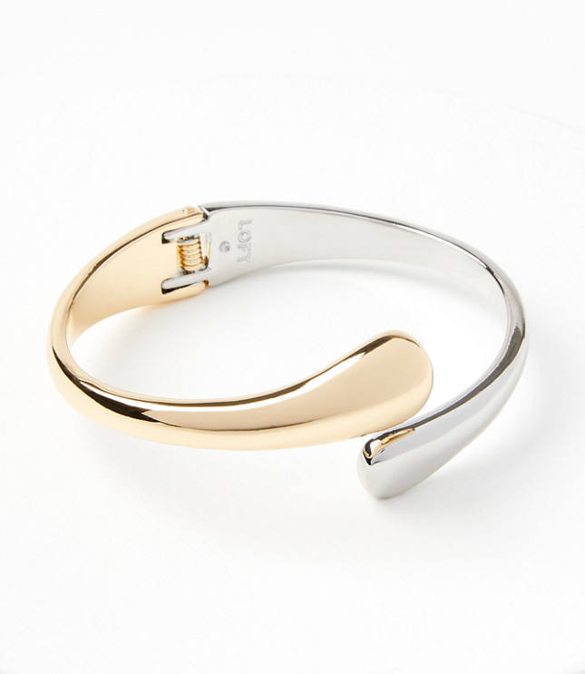 Loft Mixed Metal Cuff Bracelet