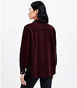 Petite Corduroy Relaxed Everyday Shirt carousel Product Image 3