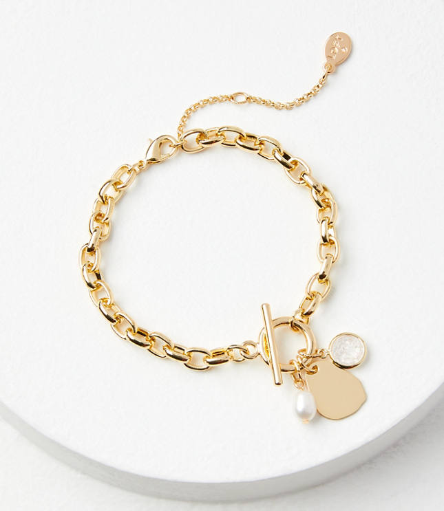 Toggle Charm Bracelet