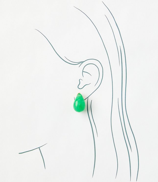 Modern Teardrop Earrings