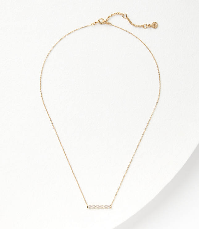 Demi Fine Sparkle Bar Necklace