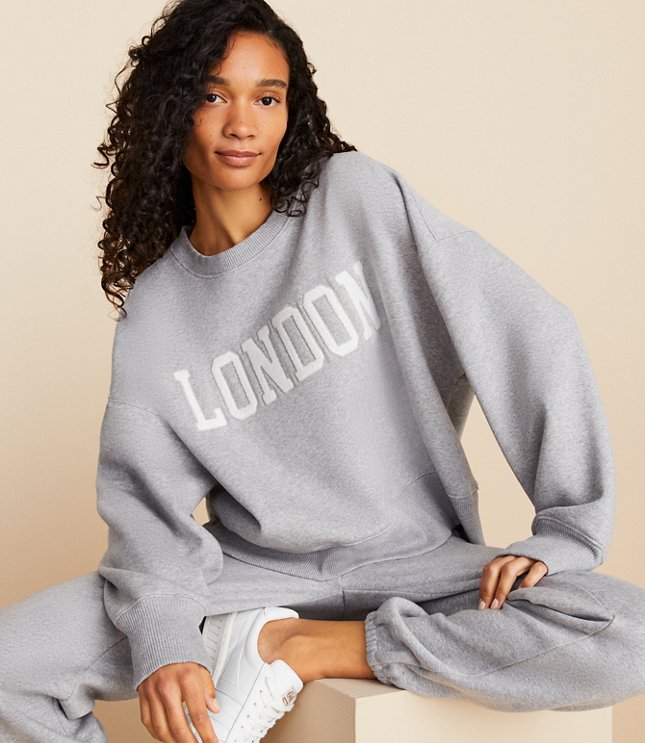 Petite Lou & Grey London Fleece Sweatshirt