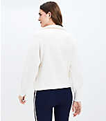 Petite Lou & Grey Turtleneck Zip Sweater Jacket carousel Product Image 3