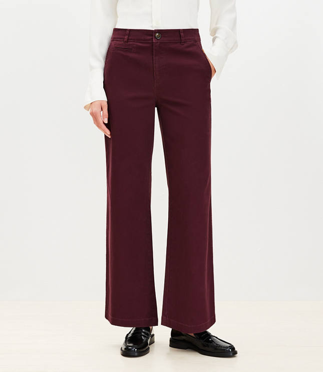 Petite Monroe Wide Leg Pants