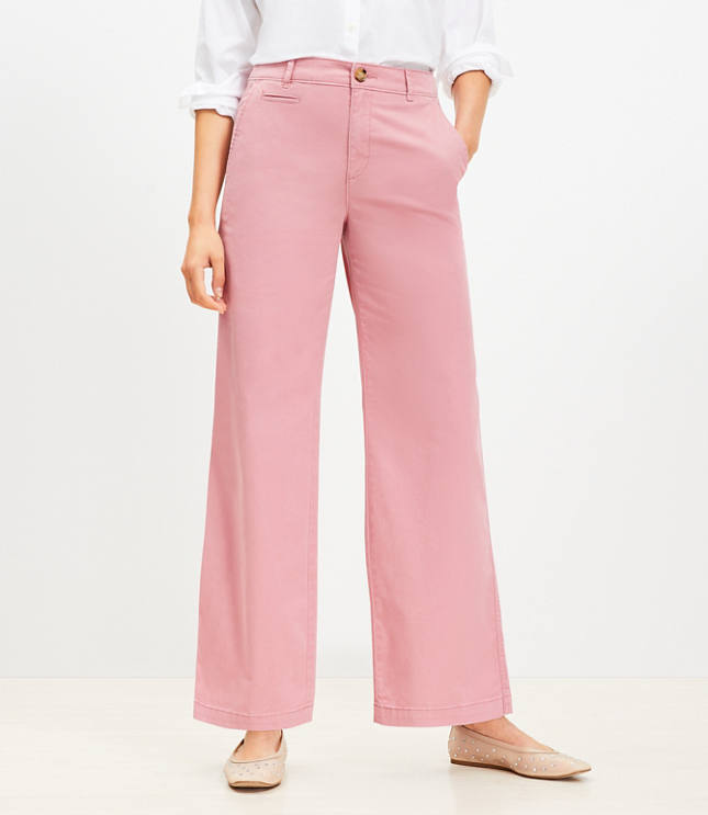 Petite Monroe Wide Leg Pants carousel Product Image 2