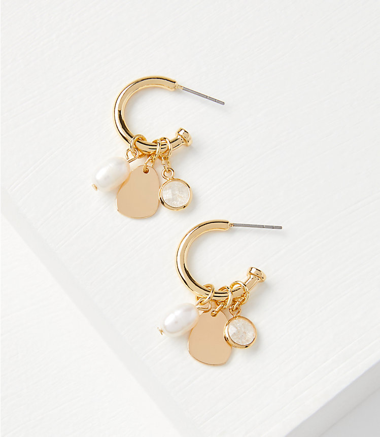 Toggle Charm Earrings image number null