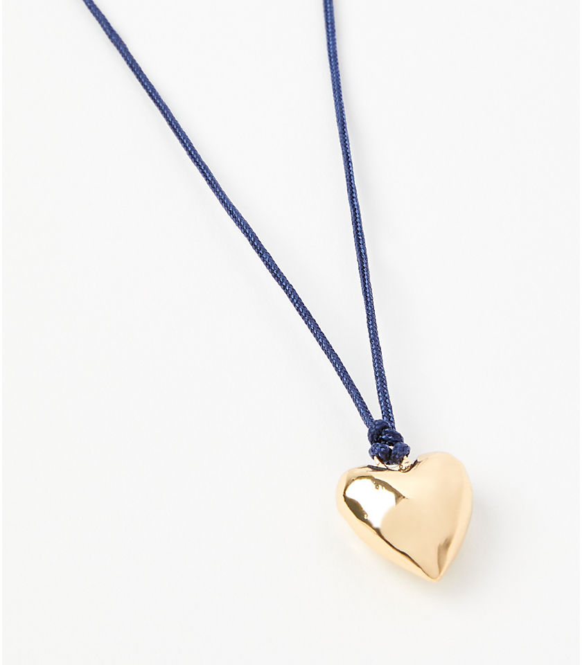Heart Cord Necklace