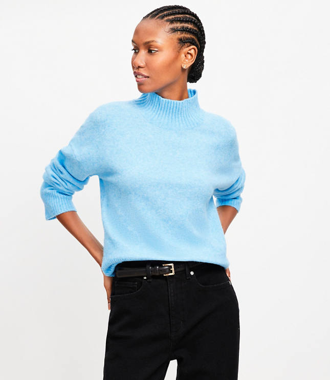 Modern Mock Neck Sweater