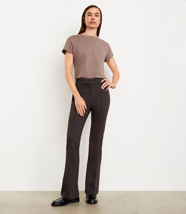 Tall LOFT Versa Ponte Deluxe Flare Pants