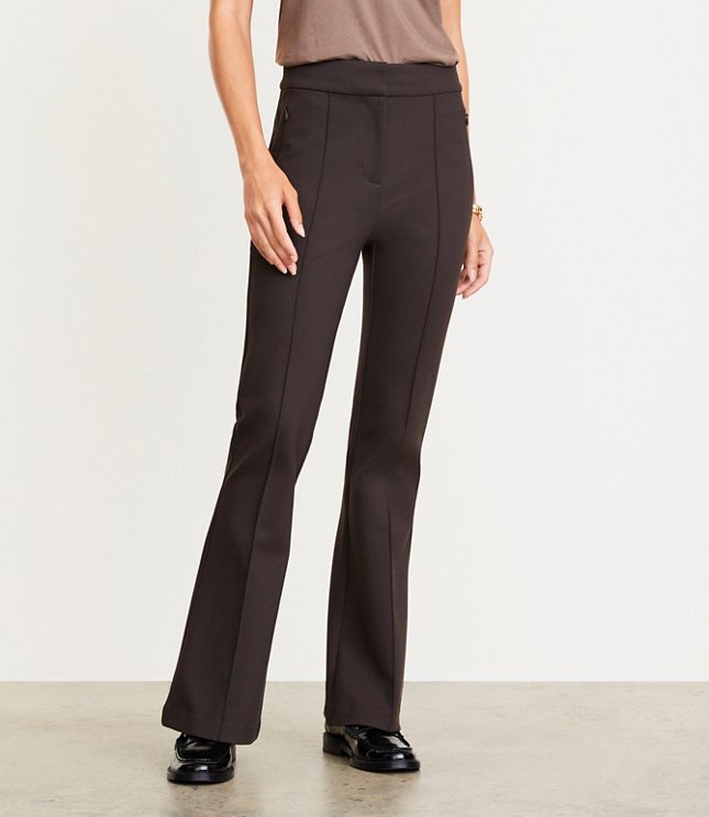 Tall LOFT Versa Ponte Deluxe Flare Pants