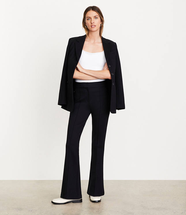 Tall LOFT Versa Ponte Deluxe Flare Pants