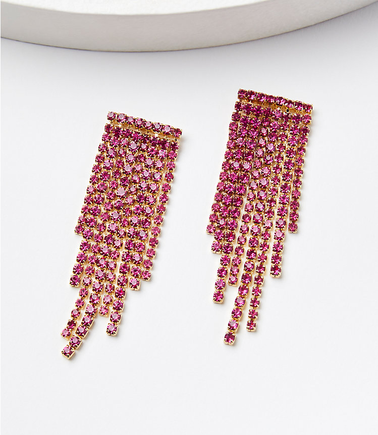 Sparkle Statement Waterfall Earrings image number null