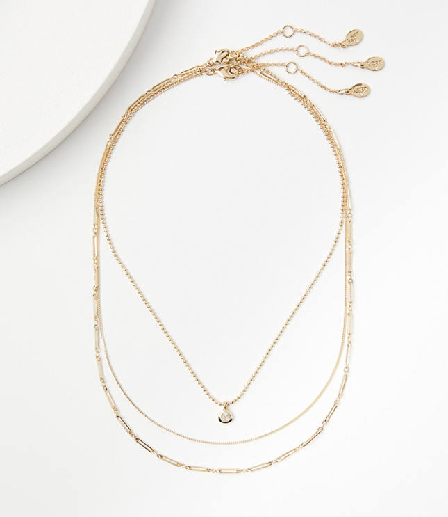 Double CC Necklace - Stilettoshoeloft