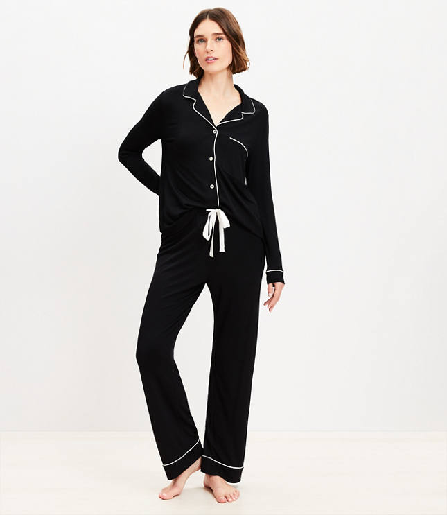 Tipped Pajama Set