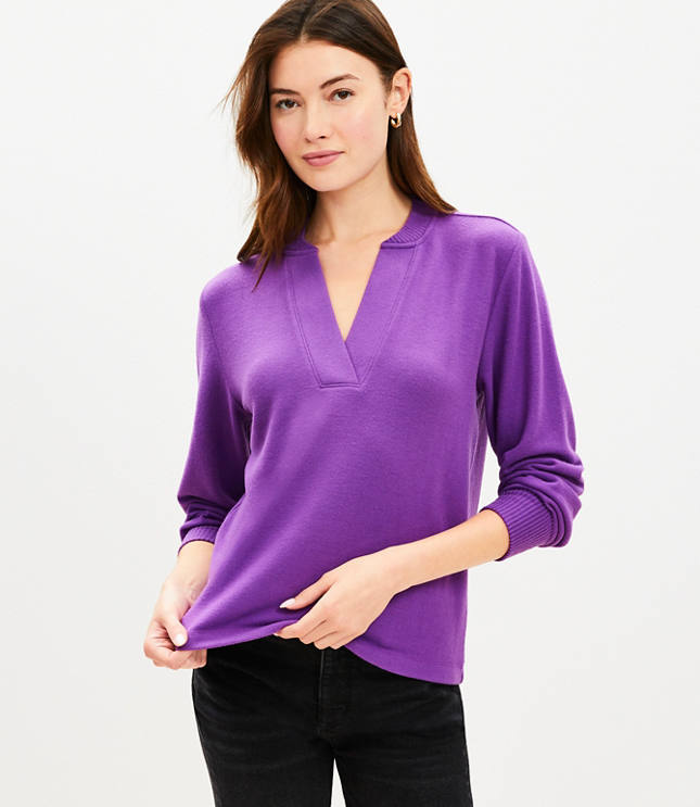 Split Neck Tops | Loft
