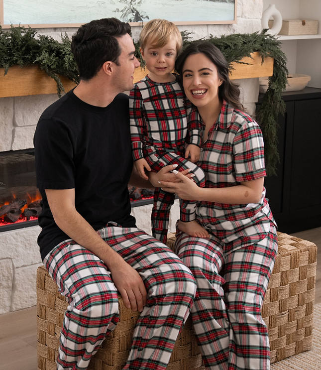 Plaid Pajama Set