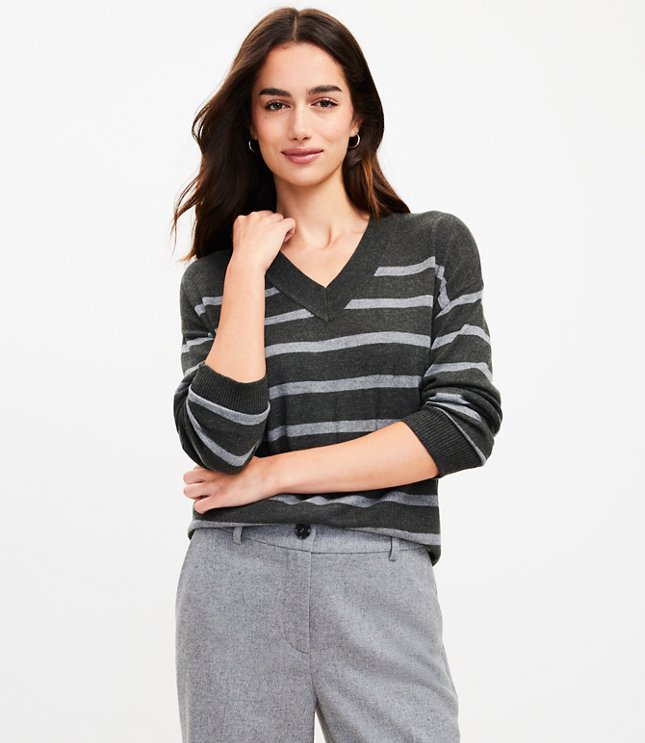 Petite Ribbed Open Cardigan