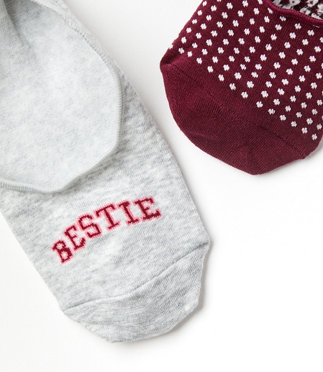 Bestie & Geo No Show Sock Set