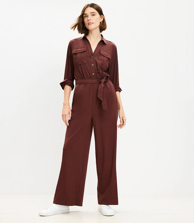 Knit Utility Jumpsuit