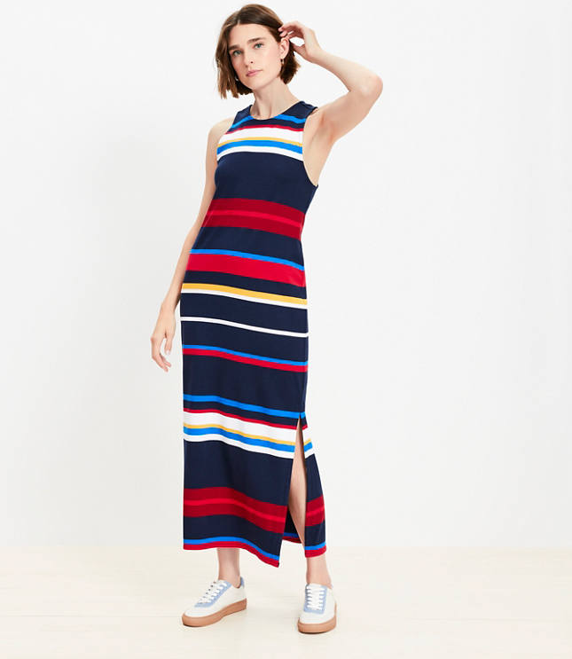 Petite Short Sleeve Maxi Dress