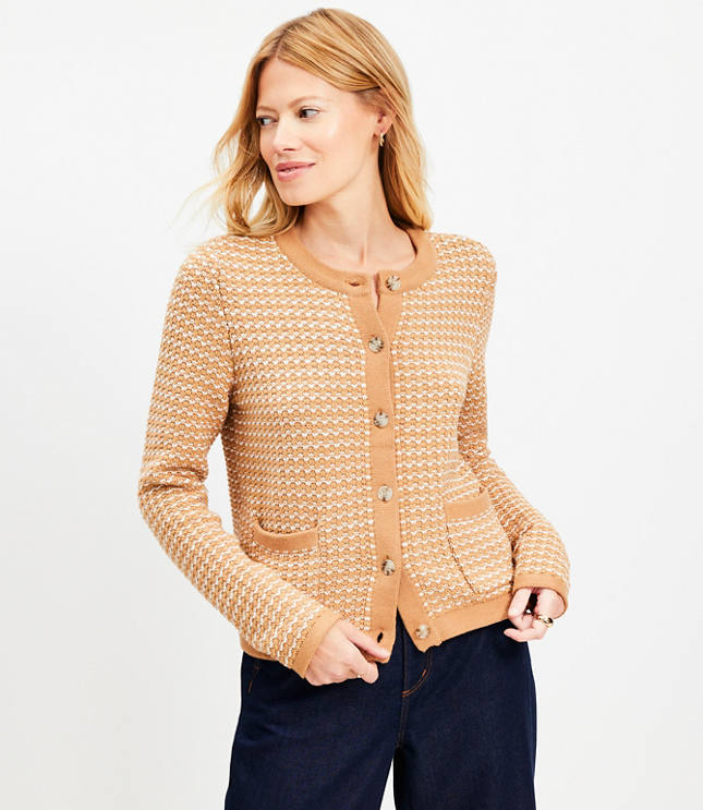 Textured Sweater Jacket