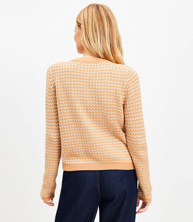 Textured Sweater Jacket