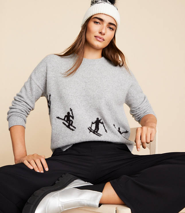 Lou Grey Ski Slope Sweater