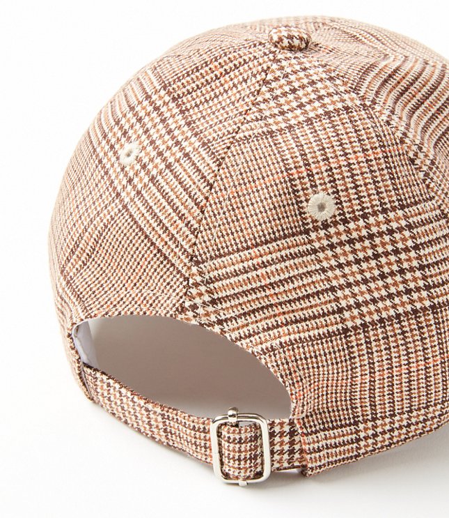 Plaid Baseball Cap