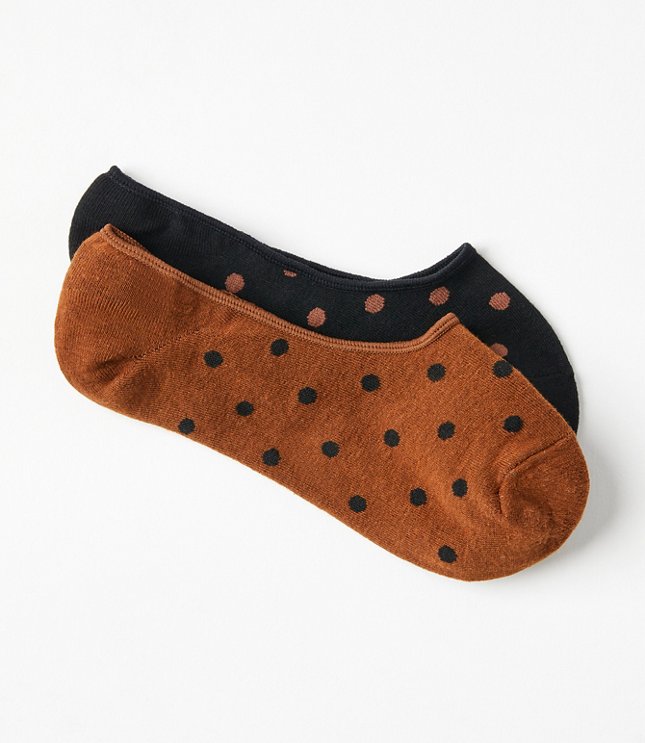 Flecked Ribbed Crew Socks - Black