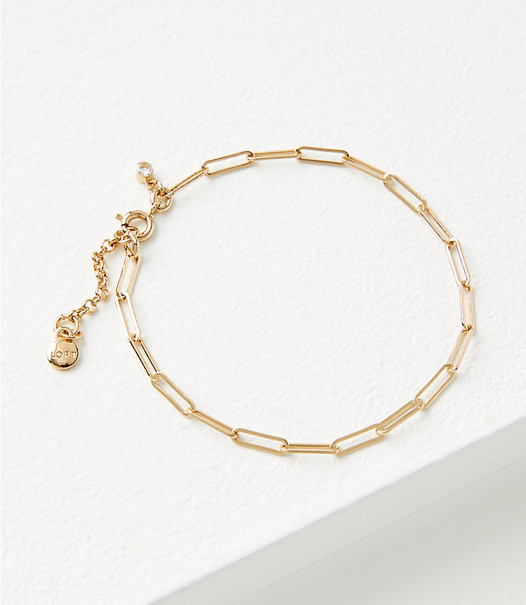 Demi Fine Chain Link Bracelet