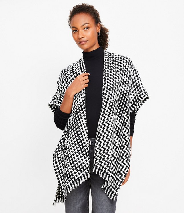 Houndstooth Wrap