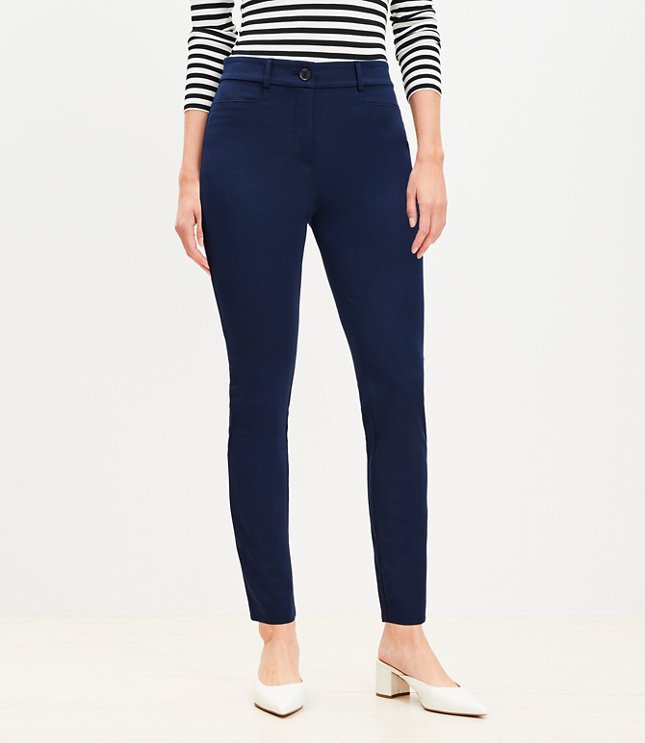 Curvy Sutton Skinny Pants in Bi-Stretch