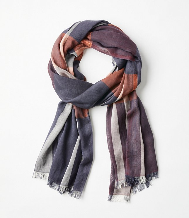 Fish Square Scarf - Multicolor